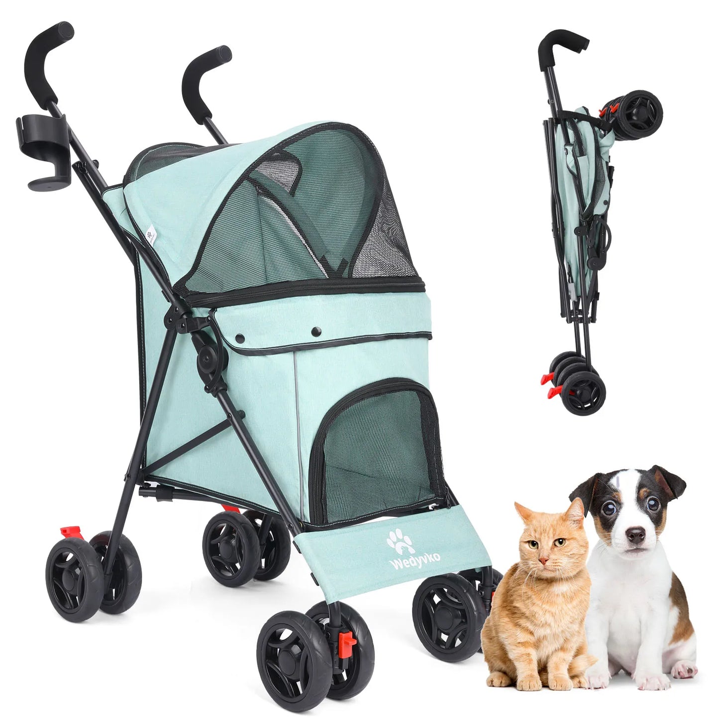 Wedyvko Pet Dog/Cat Stroller