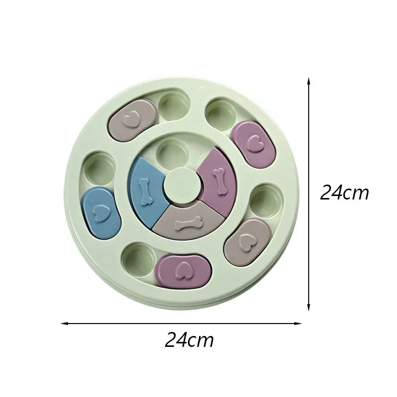 Pet Enrichment Puzzle Toy β Anti-Choke Slow Eating Bowl for Dogs & Cats