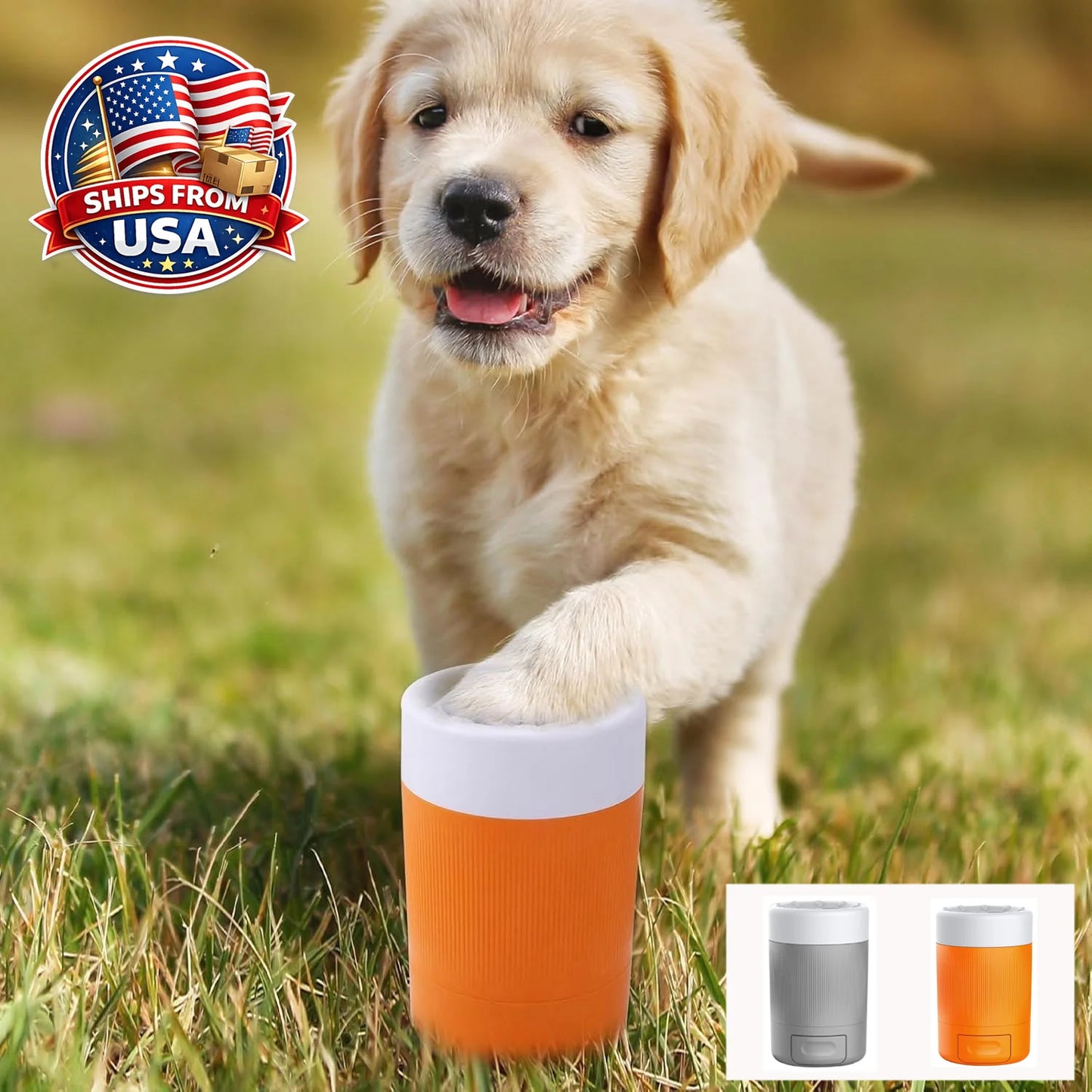 Dog Paw Cleaner Cup Portable