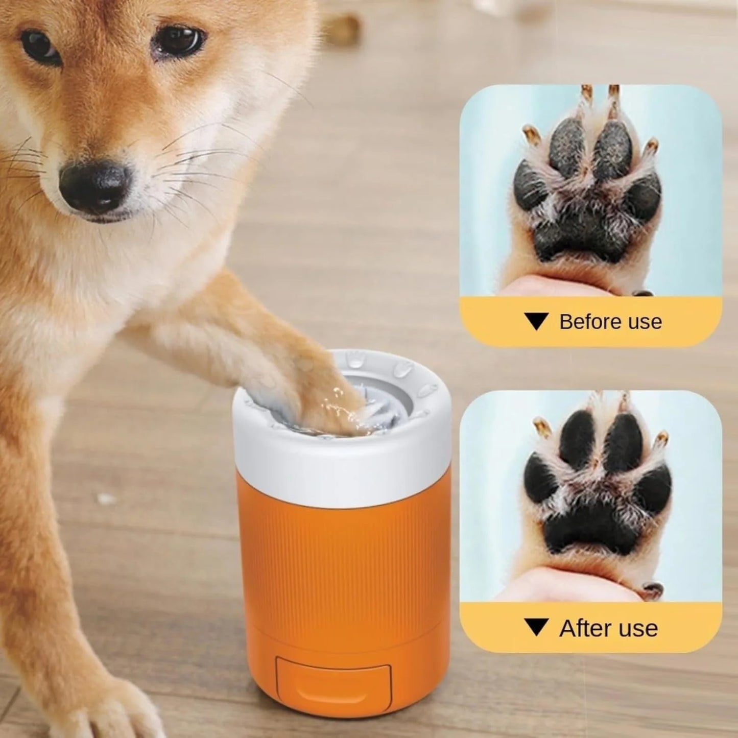Dog Paw Cleaner Cup Portable