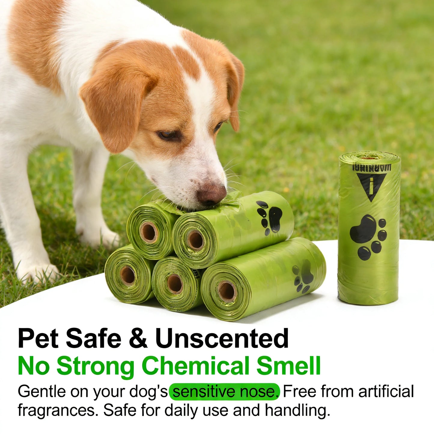 Eco-Friendly Leak-Proof Dog Waste Bags – Heavy Duty Plant-Based Pet Poop Bags
