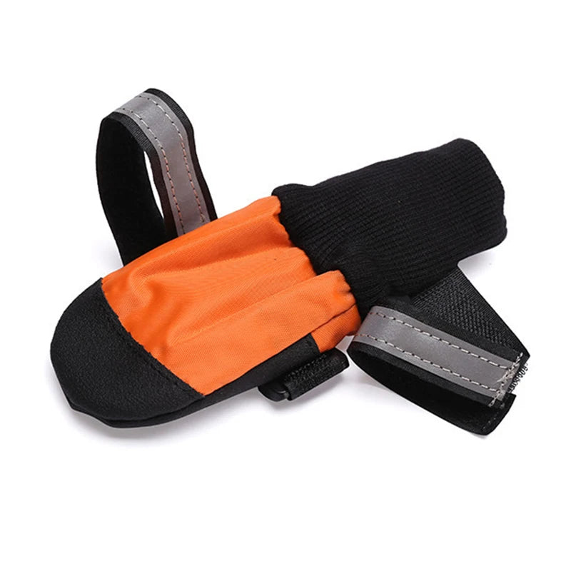 MyPawbloom waterproof, anti-slip high shoes for large and medium dogs in camouflage, designed for outdoor protection and grip.