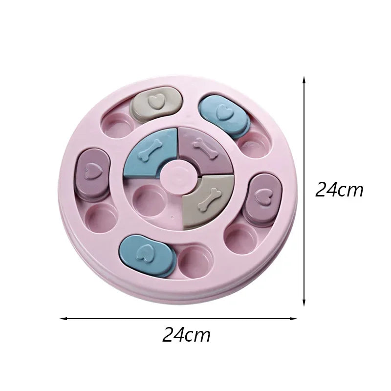 Pet Enrichment Puzzle Toy – Anti-Choke Slow Eating Bowl for Dogs & Cats