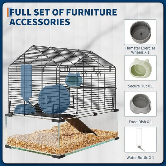 3 Tiers Large Hamster Enclosure
