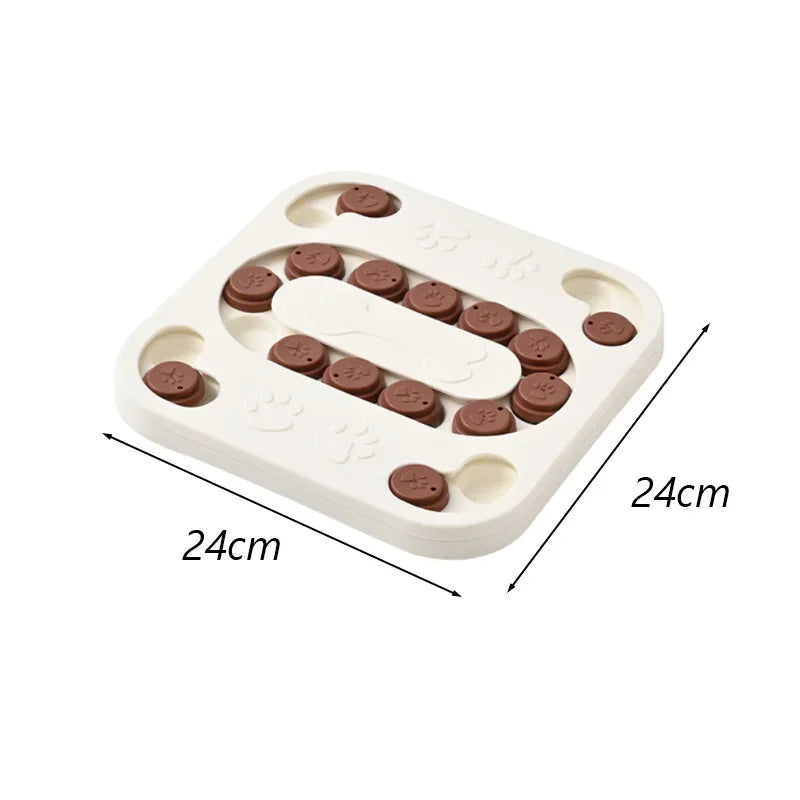 Pet Enrichment Puzzle Toy – Anti-Choke Slow Eating Bowl for Dogs & Cats
