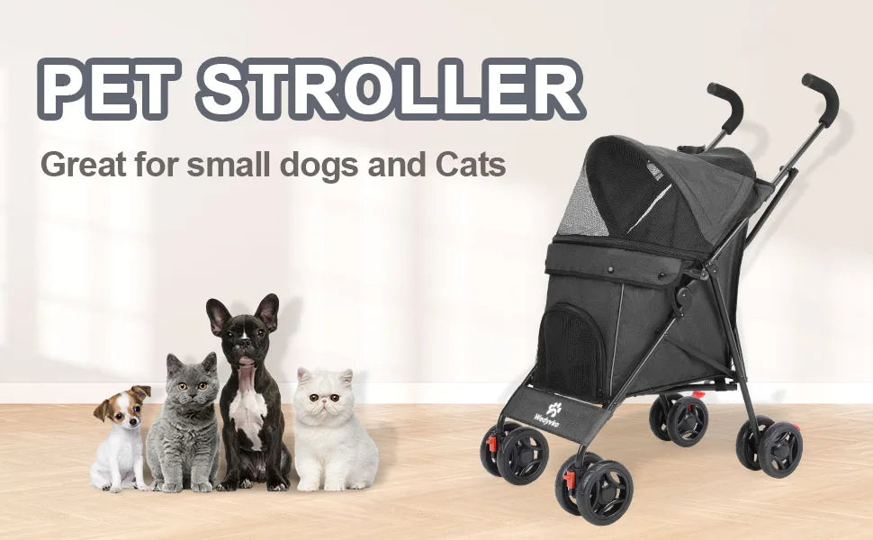 Wedyvko Pet Dog/Cat Stroller