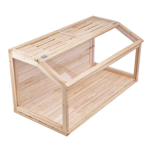 SucceBuy Wooden Hamster Cage 270°