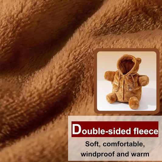 Cozy Plush Dog Purse Carrier with Secure Harness