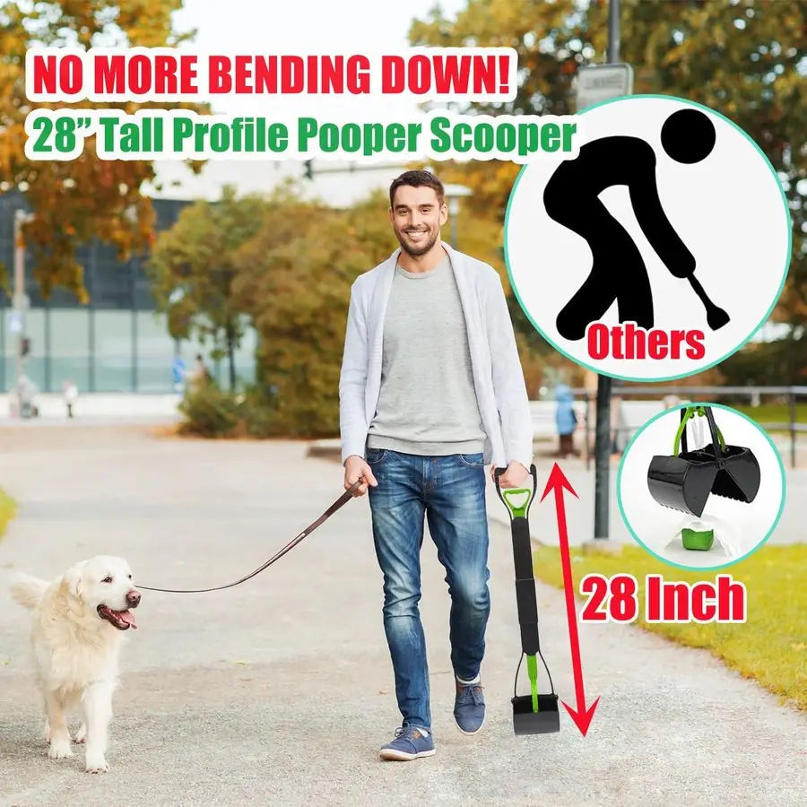 Large Dog Pooper Scooper for yard 20L