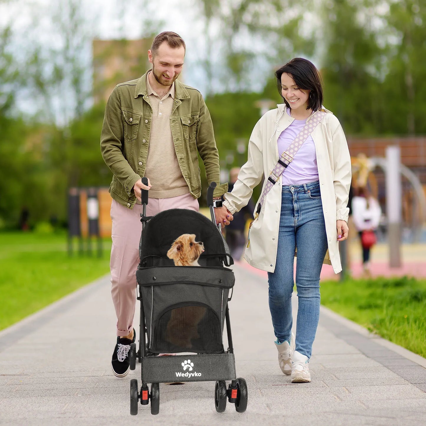 Wedyvko Pet Dog/Cat Stroller