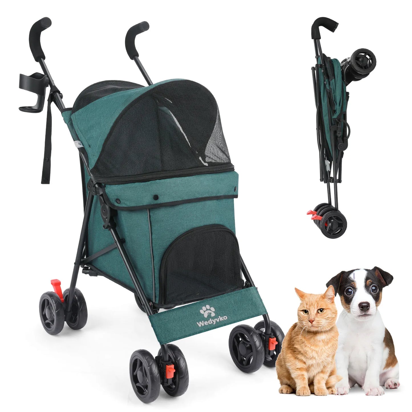 Wedyvko Pet Dog/Cat Stroller