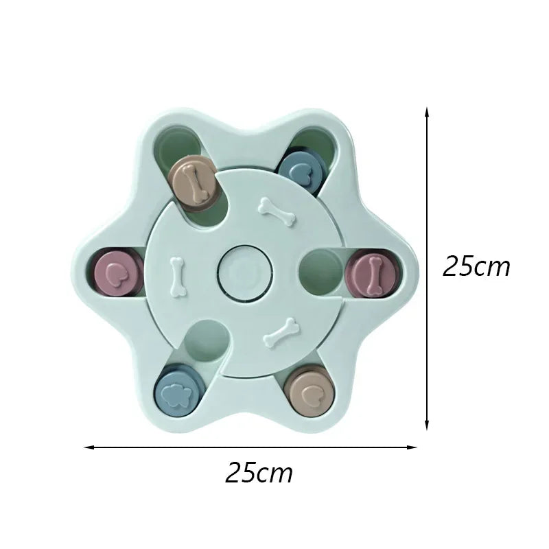 Pet Enrichment Puzzle Toy – Anti-Choke Slow Eating Bowl for Dogs & Cats