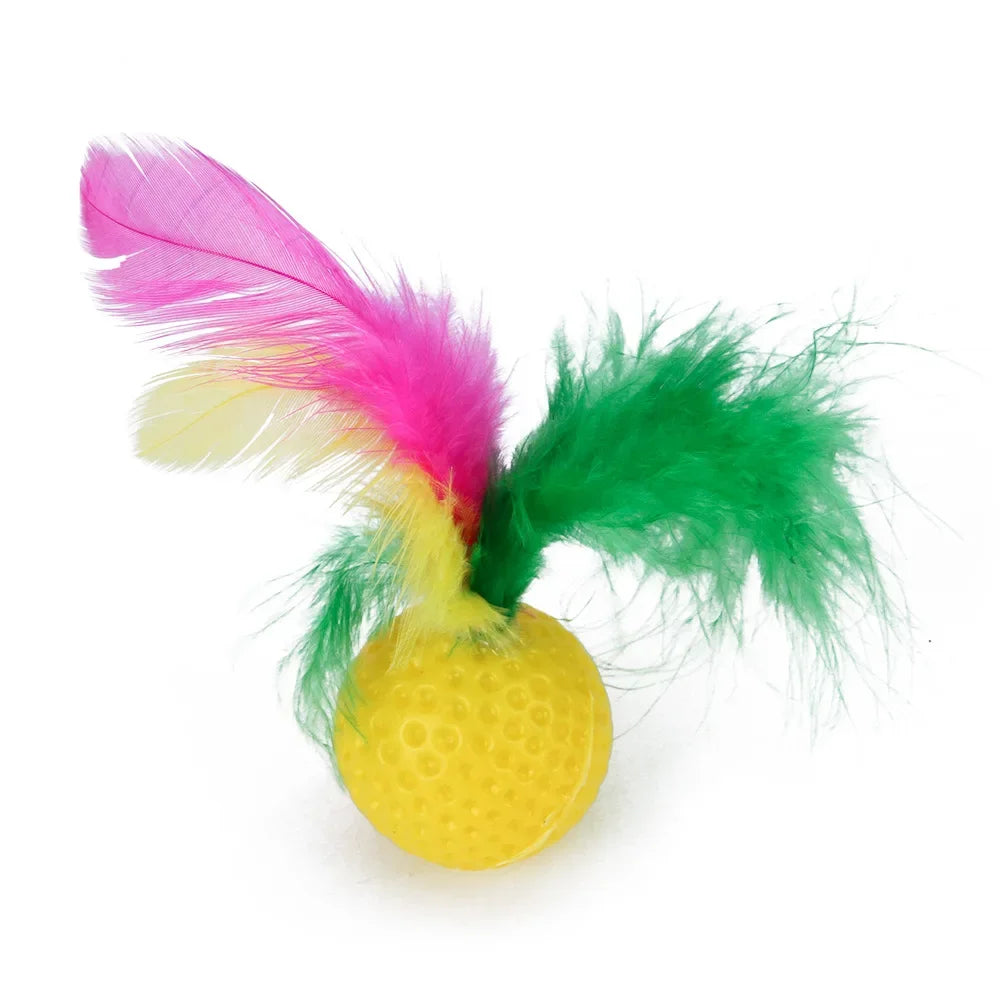 22 Pack Pet Cat Toys Interactive Combination Set