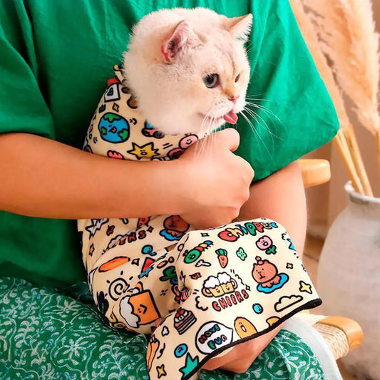 New Cat Restraint Wrap Anti-Scratch