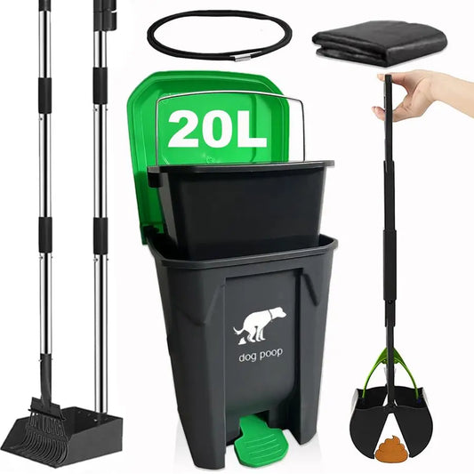 Large Dog Pooper Scooper for yard 20L
