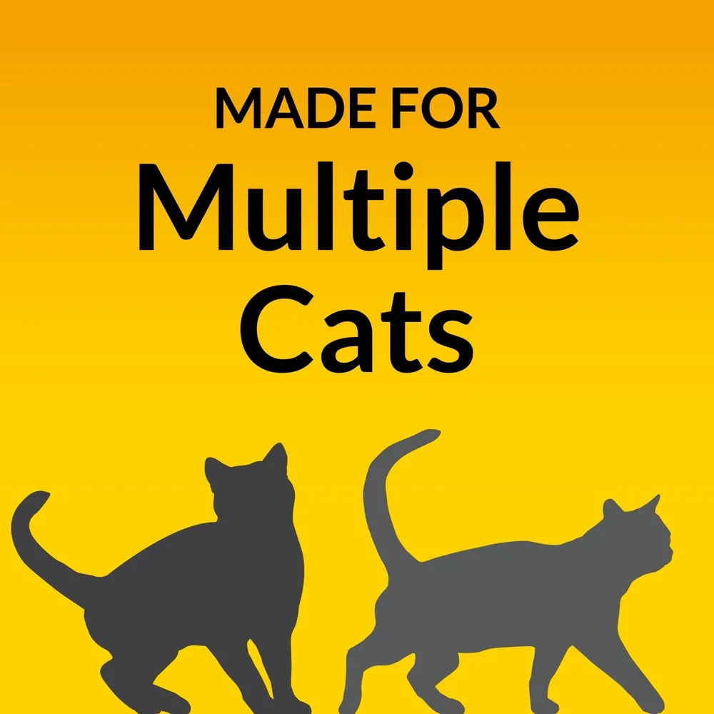 MyPawbloom multi-cat non-clumping cat litter 48lb bag with odor control, showing the packaging and product label.