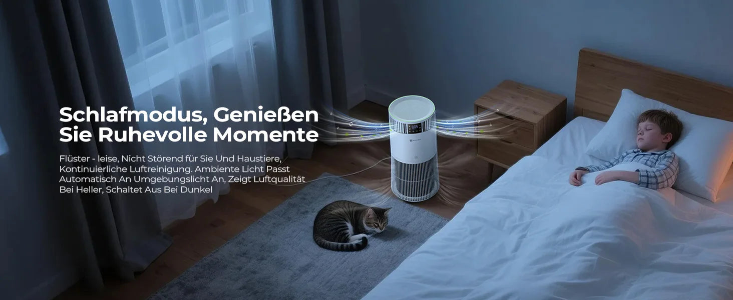 mypawbloom Amicura P2 Air Purifier for Pet Allergies, compact device with filter system, designed to improve indoor air quality for pet owners