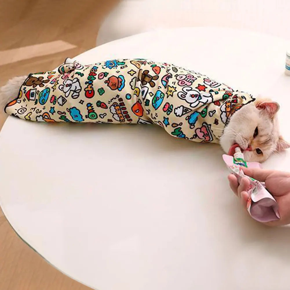 New Cat Restraint Wrap Anti-Scratch