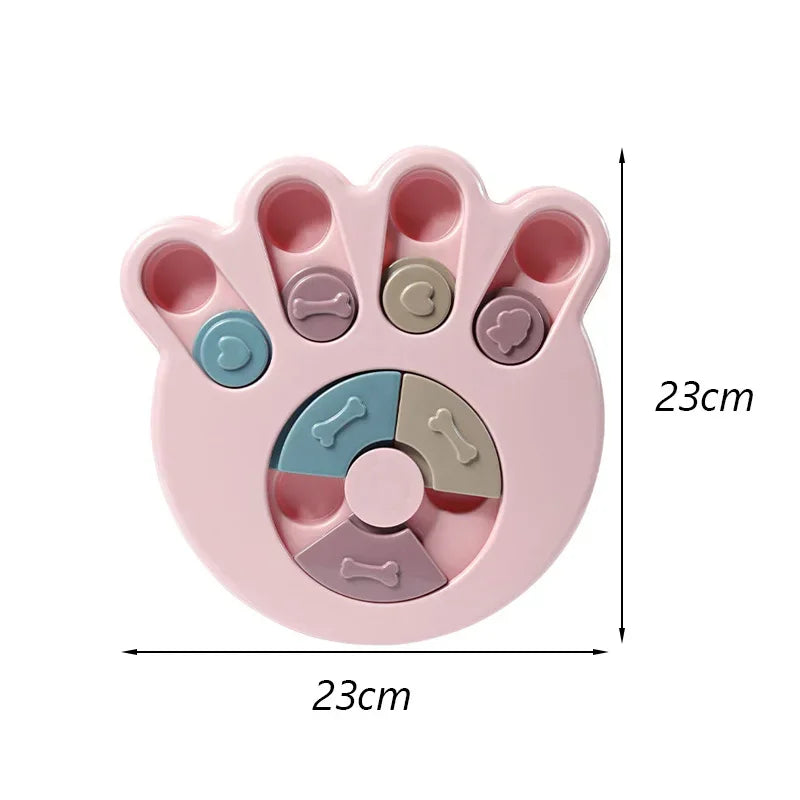 Pet Enrichment Puzzle Toy – Anti-Choke Slow Eating Bowl for Dogs & Cats