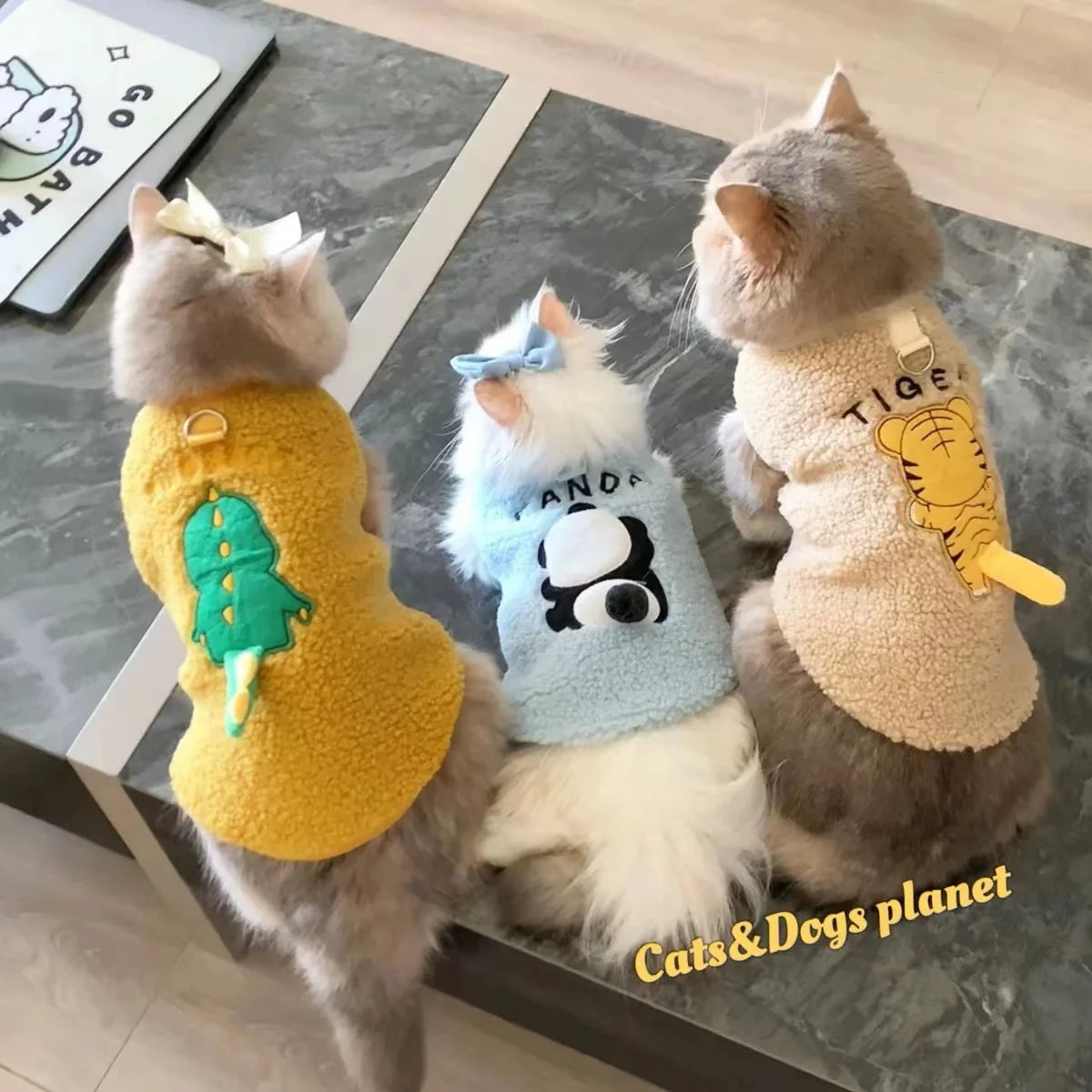 Cute Cat Sweater Soft Cozy Costume Winter Warm