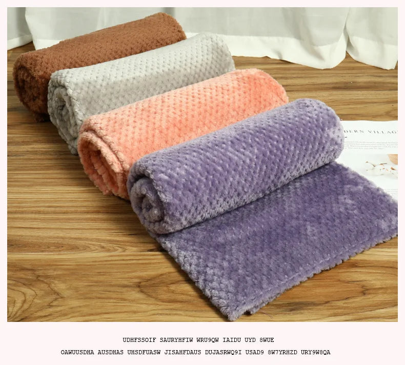 Warm Soft Fuzzy Blankets