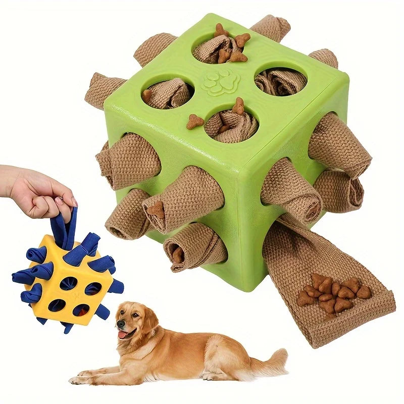 Enrichment Dog Puzzle Mat – Smart Slow Feeder Toy for Boredom Relief