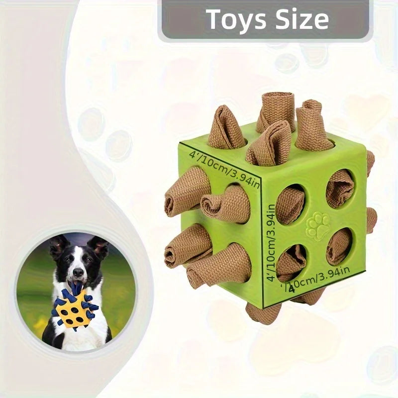 Enrichment Dog Puzzle Mat – Smart Slow Feeder Toy for Boredom Relief