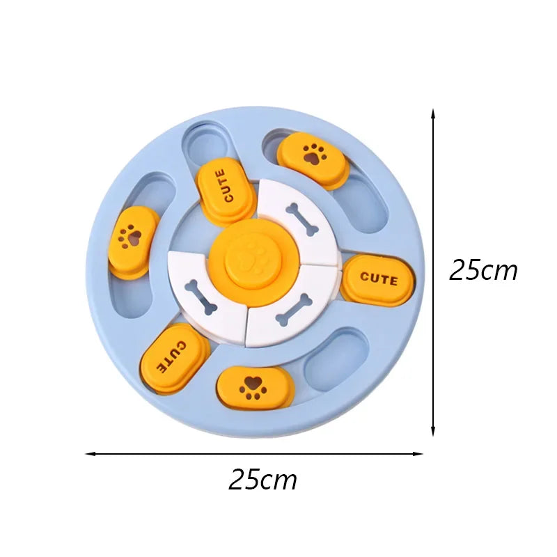 Pet Enrichment Puzzle Toy – Anti-Choke Slow Eating Bowl for Dogs & Cats