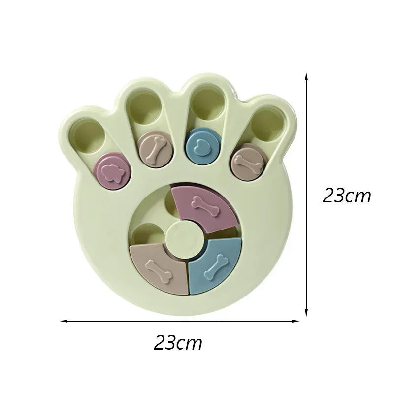 Pet Enrichment Puzzle Toy – Anti-Choke Slow Eating Bowl for Dogs & Cats