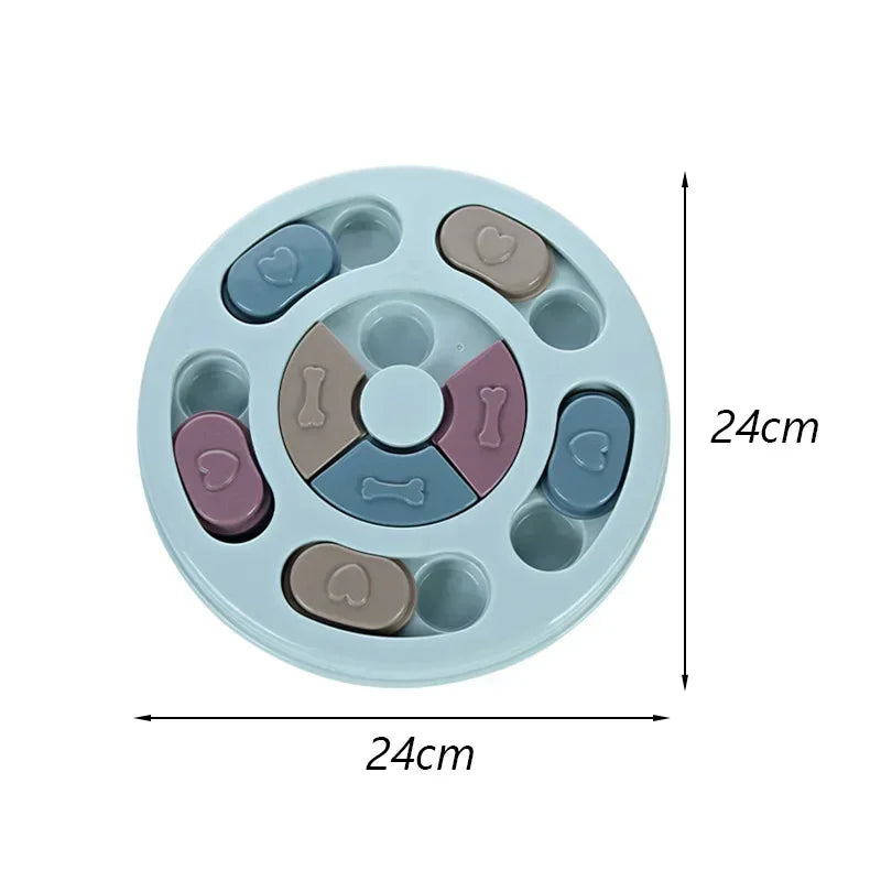 Pet Enrichment Puzzle Toy – Anti-Choke Slow Eating Bowl for Dogs & Cats
