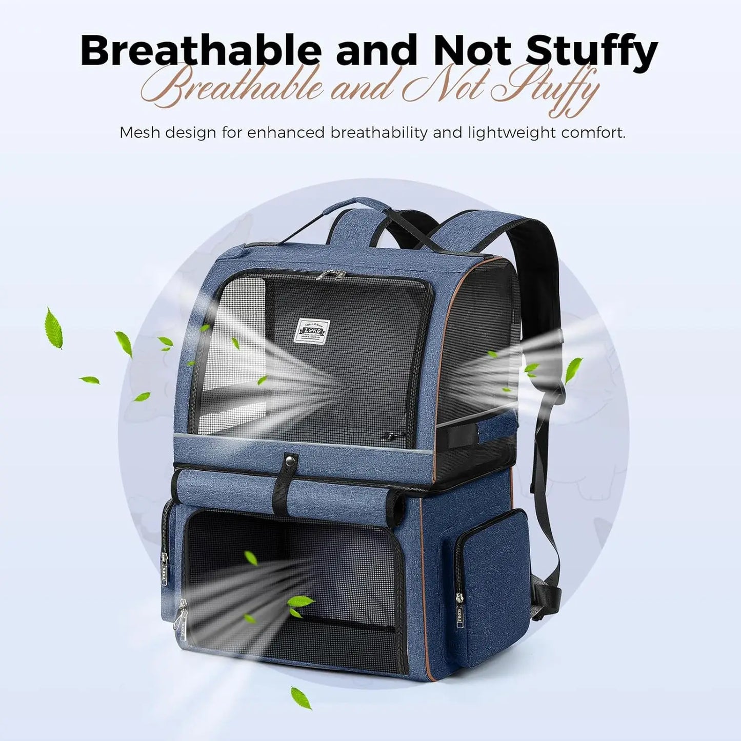 Double-Compartment Backpack Carrier