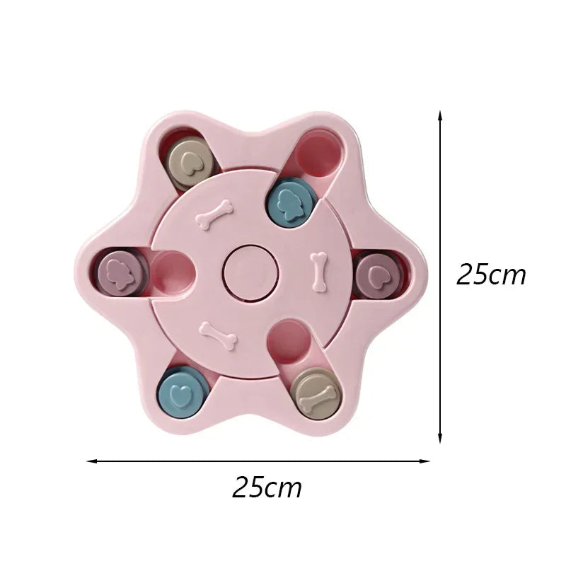 Pet Enrichment Puzzle Toy – Anti-Choke Slow Eating Bowl for Dogs & Cats