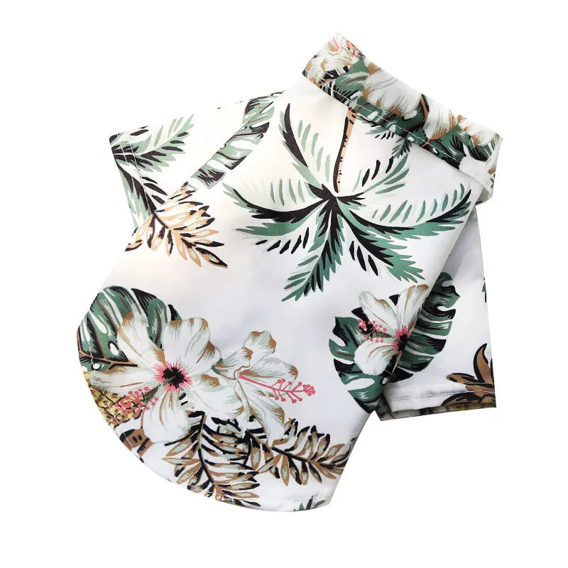 Hawaiian Pineapple Pet Shirt - Spring/Summer