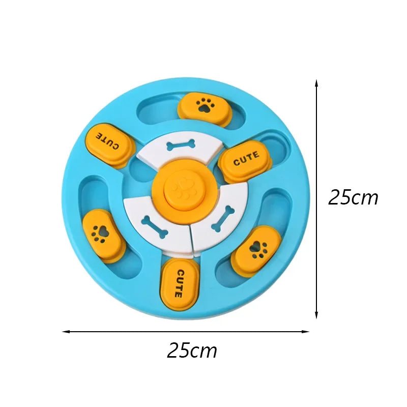 Pet Enrichment Puzzle Toy – Anti-Choke Slow Eating Bowl for Dogs & Cats