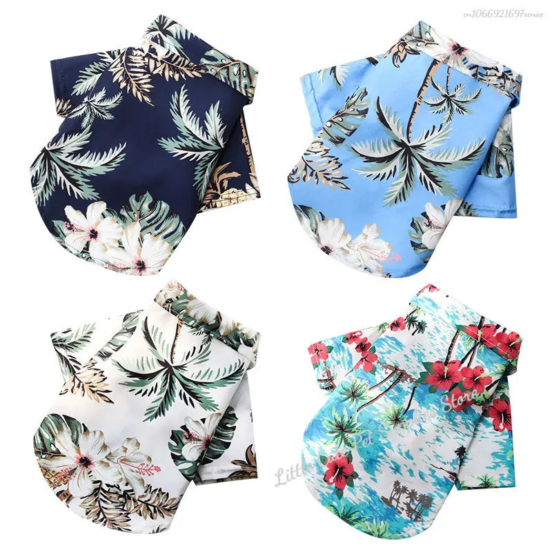Hawaiian Pineapple Pet Shirt - Spring/Summer