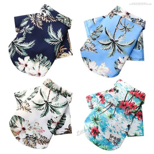 Hawaiian Pineapple Pet Shirt - Spring/Summer