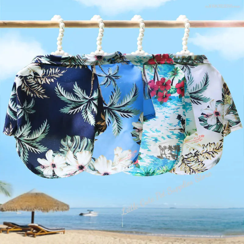 Hawaiian Pineapple Pet Shirt - Spring/Summer