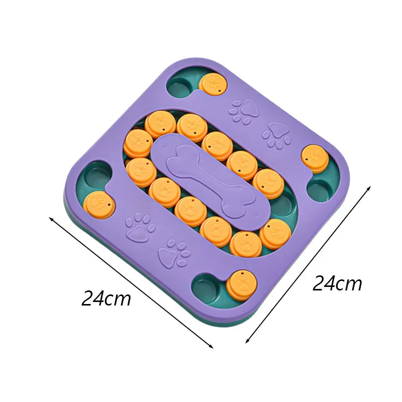 Pet Enrichment Puzzle Toy – Anti-Choke Slow Eating Bowl for Dogs & Cats