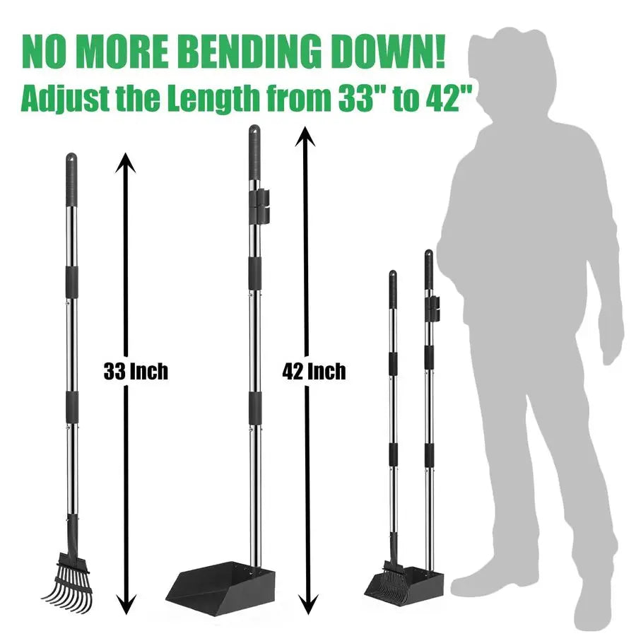 Large Dog Pooper Scooper for yard 20L