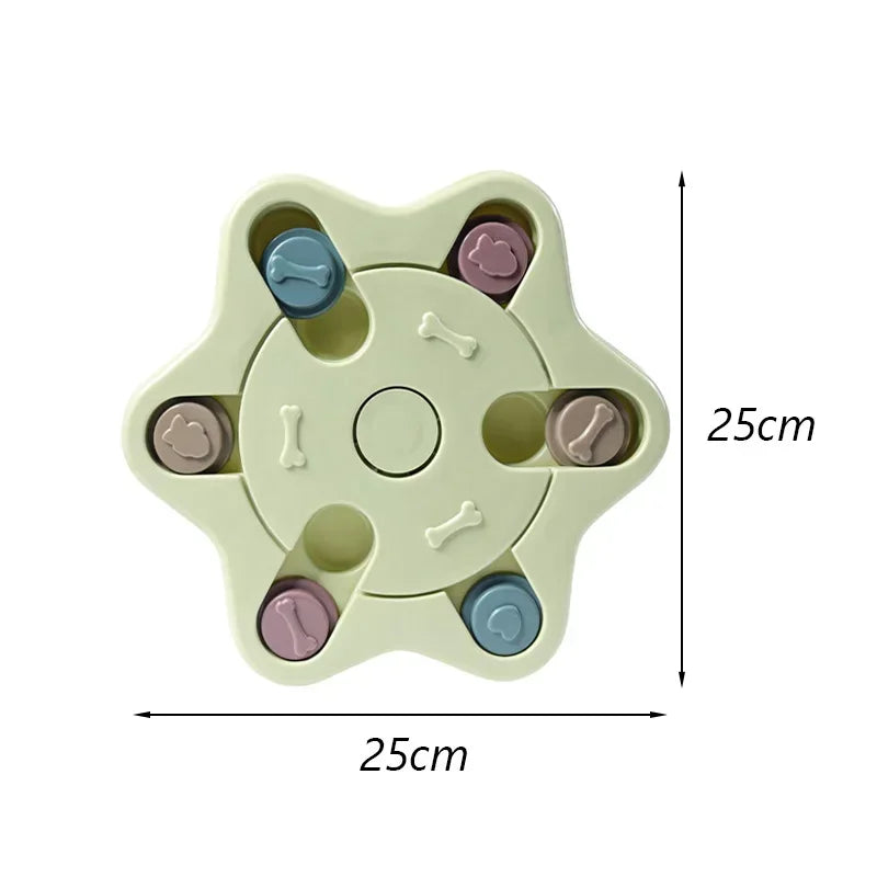 Pet Enrichment Puzzle Toy – Anti-Choke Slow Eating Bowl for Dogs & Cats