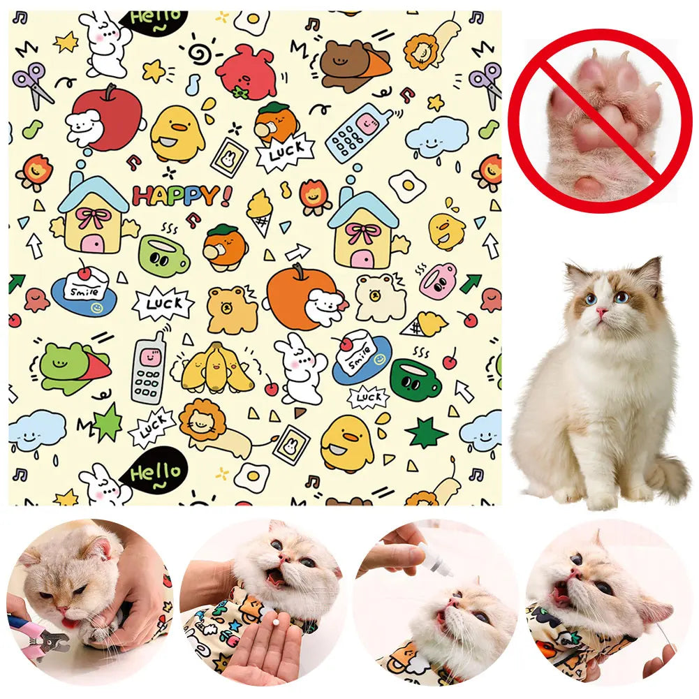 New Cat Restraint Wrap Anti-Scratch