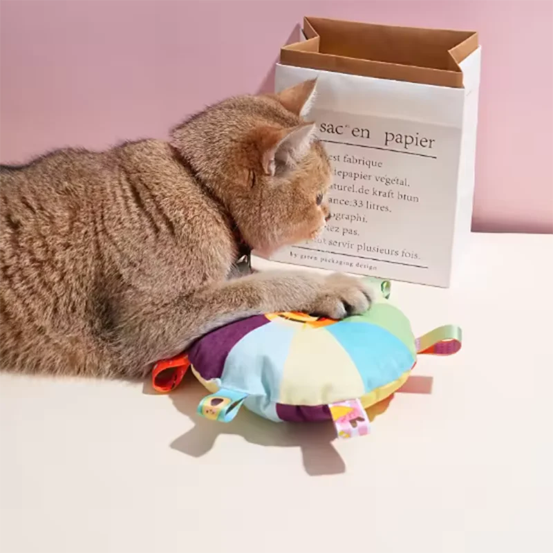 Cartoon Squeaky Plush Dog Toy – Interactive Fleece Comfort Chew